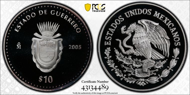 Cert 43134489 - Coin Image