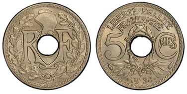 .1938. 5C Gad-171 F-123A MS66