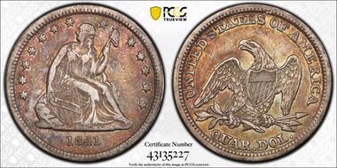 1841 25C VF35