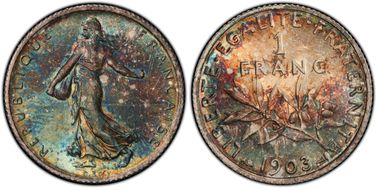 1903 1 Fr Gad-467 F-217 MS65+