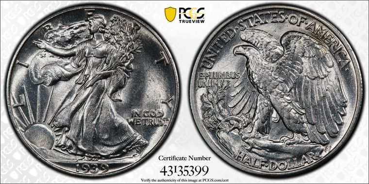 Cert 43135399 - Coin Image