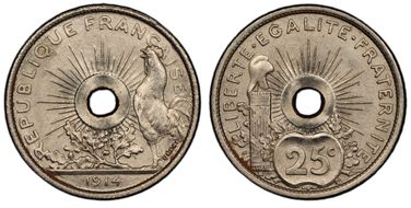 1914 P25C Maz-2156a Essai Ni SP65