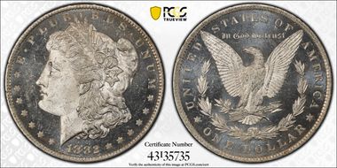 1882-O $1 MS63DMPL