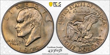 1978 $1 MS66