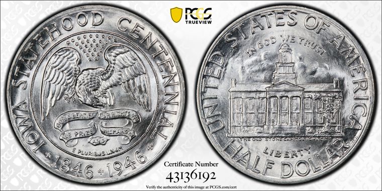 Cert 43136192 - Coin Image