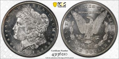 1881-S $1 MS64
