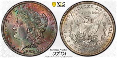 1883-O $1 MS64
