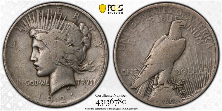 Cert 43136780 - Coin Image