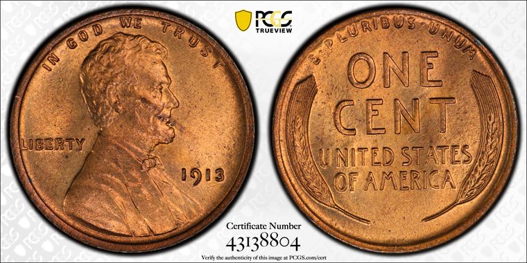 Cert 43138804 - Coin Image