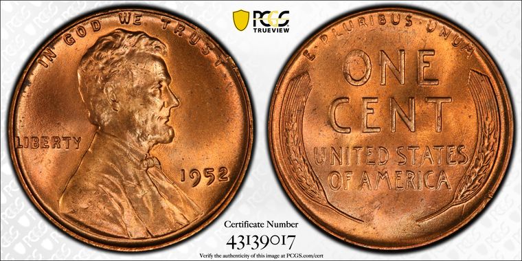 Cert 43139017 - Coin Image