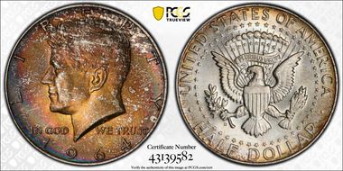 1964-D 50C DDO, FS-101 MS65