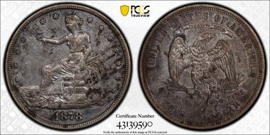 1878-S T$1 Trade N1