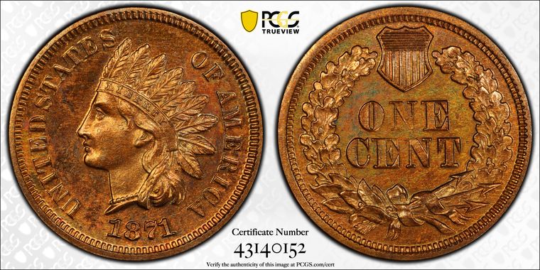 Cert 43140152 - Coin Image