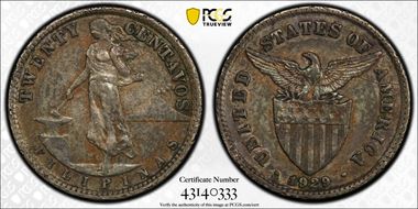 1929-M 20C Allen-11.19b Tripled 2 XF45