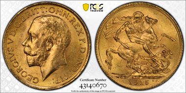 1915 Sov S-3996 MS64