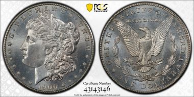 1900-S $1 MS65