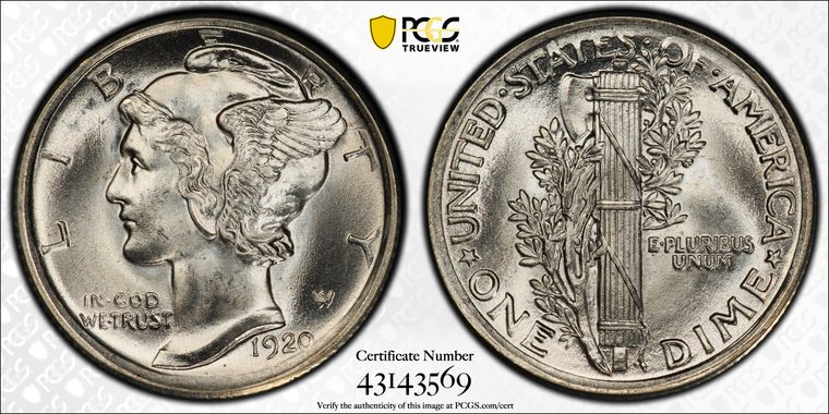 Cert 43143569 - Coin Image