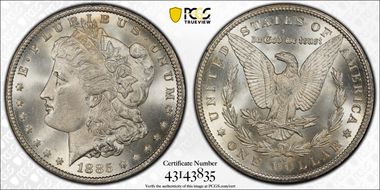1885-CC $1 MS66