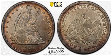1840 $1 XF45