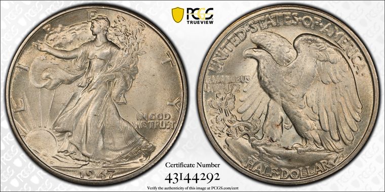 Cert 43144292 - Coin Image