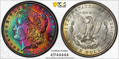 1887 $1 MS64+