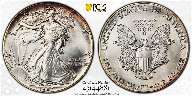 Cert 43144881 - Coin Image