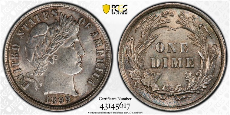 Cert 43145617 - Coin Image