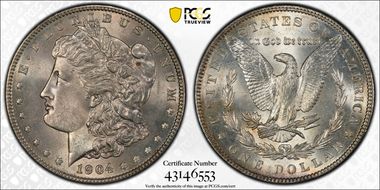 1904 $1 MS63