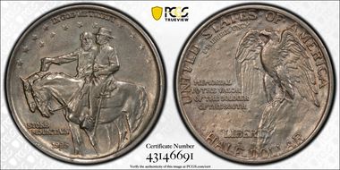 1925 50C Stone Mountain N1