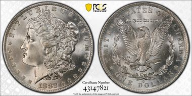 1882-O $1 MS66