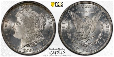 1880-S $1 MS66+