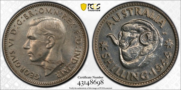 Cert 43148698 - Coin Image