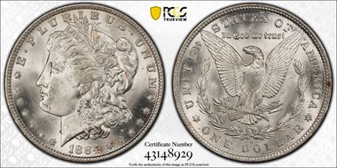 1884-O $1 MS64