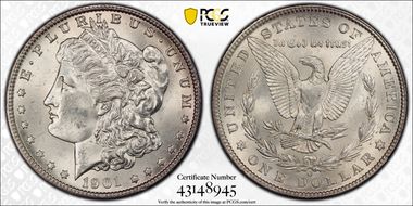 1901-O $1 MS64