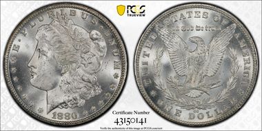 1880-CC $1 MS65