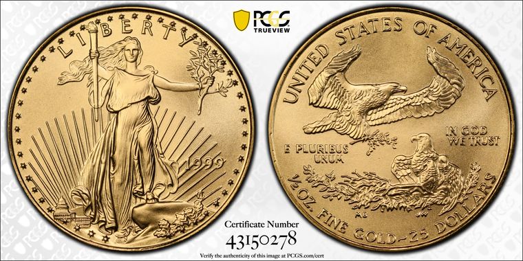 Cert 43150278 - Coin Image