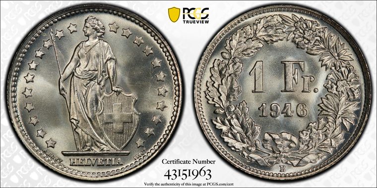 Cert 43151963 - Coin Image