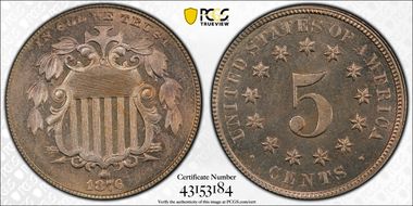 1876 5C MS65