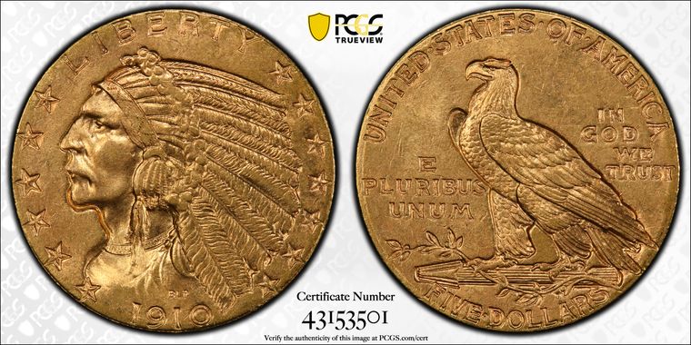 Cert 43153501 - Coin Image