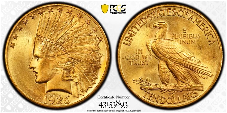 Cert 43153893 - Coin Image