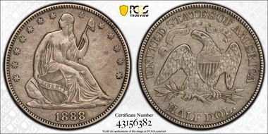 1888 50C WB-101 XF40