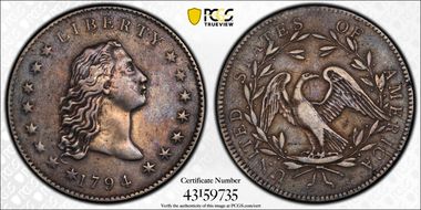 1794 $1 N1