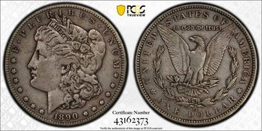 1890-CC $1 VF30