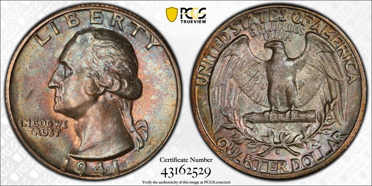 Cert 43162529 - Coin Image