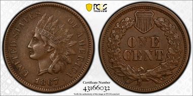 1867 1C XF45BN