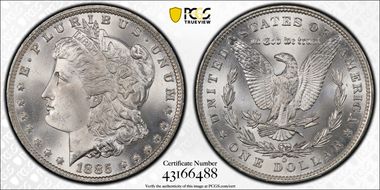 1885-O $1 MS67