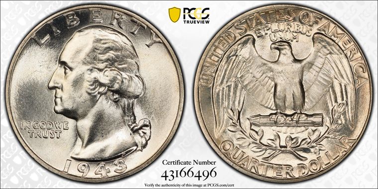 Cert 43166496 - Coin Image