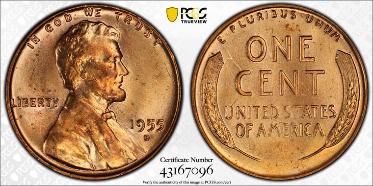 Cert 43167096 - Coin Image