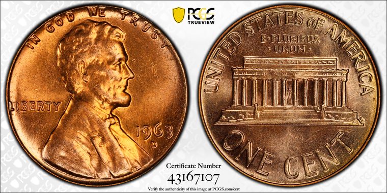 Cert 43167107 - Coin Image