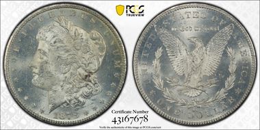 1878-CC $1 GSA Hoard MS62